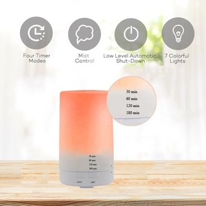 <span class=keywords><strong>Diffuseur</strong></span> d'huiles essentielles portable Innogear 2020 à ultrasons 100 ml avec lumières LED colorées changeantes, <span class=keywords><strong>diffuseur</strong></span> d'arômes Urpower - Product Image 2