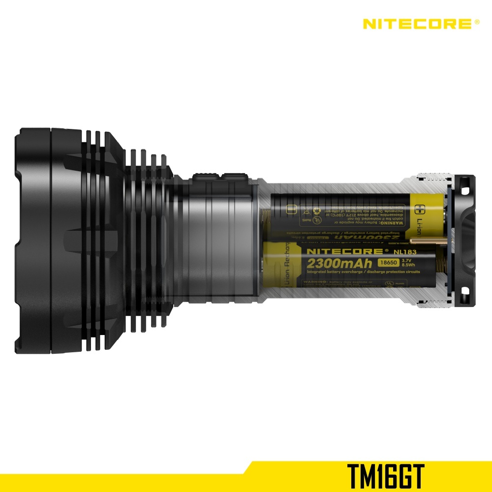 NITECORE TM16GT LEDフラッシュライト 3600ルーメン 照射距離1000m
