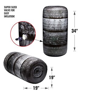 Équipement <span class=keywords><strong>de</strong></span> terrain <span class=keywords><strong>de</strong></span> paintball Laser Tag Bunker gonflable personnalisé en forme <span class=keywords><strong>de</strong></span> pile <span class=keywords><strong>de</strong></span> pneus pour le <span class=keywords><strong>jeu</strong></span> <span class=keywords><strong>de</strong></span> paintball CS - Product Image 1