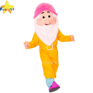 Funtoys CE les Sept Nains. Costume de mascotte de dessin animé de taille adulte pour l'événement de fête d'Halloween - Product Image 4