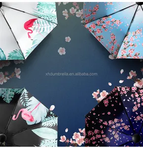 Mini parapluie-Parapluie de voyage-Parapluie de soleil et de pluie-Protection UV 95% 5 <span class=keywords><strong>Parasol</strong></span> <span class=keywords><strong>pliant</strong></span> compact ultra léger - Product Image 1