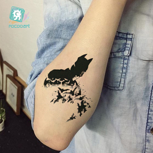 Commercio all'ingrosso su amazon horror temporanei grandi mostro tattoo design per la donna braccio finto mano tatuaggi adesivi - Product Image 6