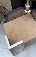 Machine à découper le papier ZD-120, machine à découper, capacité de production de 90 fois/minute, électrique, manuelle, coupe-angles arrondis en bois