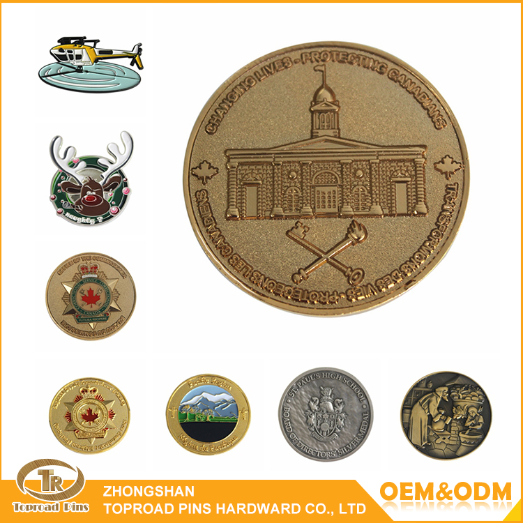 2017 Artgifts promozione souvenir monete sfida moneta personalizzata - Product Image 1