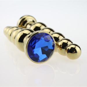 Golden Hot Men Women Sex Fat Ass Bead Anal Plug - Product Image 5