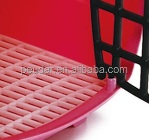 กรงพลาสติกใส่สัตว์เลี้ยง,กรงใส่สัตว์เลี้ยงสำหรับเดินทางใช้ง่าย - Product Image 3