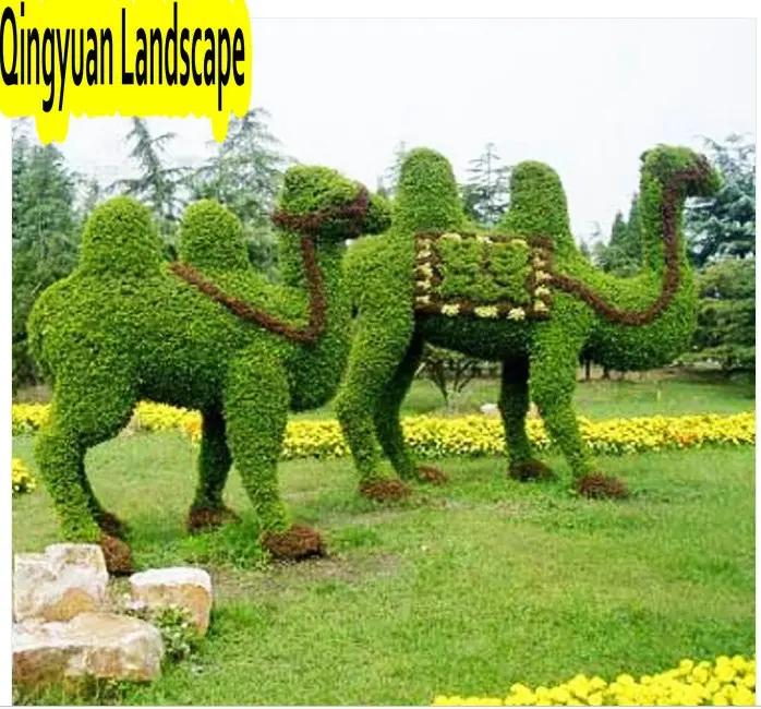 animal topiary frame bush