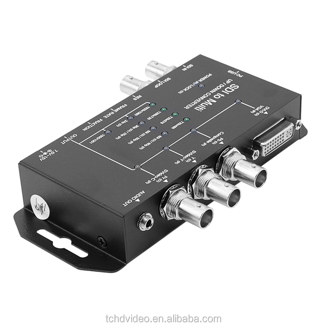 Factory Sales Plug and Play Composite to SDI Video Converter for Pc Up/down Scaling