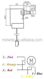 มอเตอร์สเต็ปเปอร์28BYJ48 28BYJ-48 <span class=keywords><strong>DC</strong></span> 12V 4เฟส<span class=keywords><strong>5</strong></span>สายลดมอเตอร์สเต็ปเปอร์มอเตอร์เกียร์28BYJ-48-12V - Product Image 4
