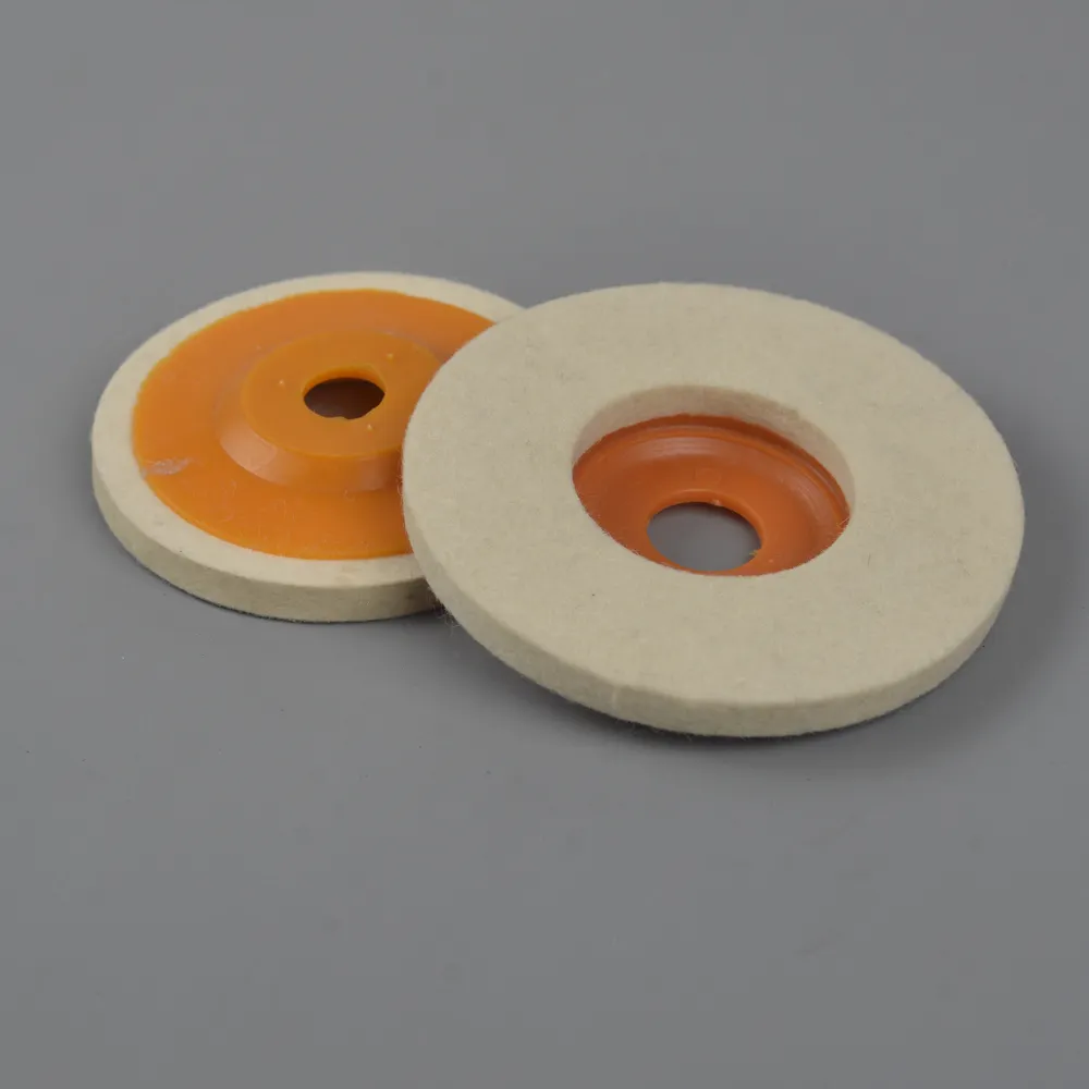 Abrasive Tools Wool Felt Polishing Wheel Angle Grinder Wool Disc for Marble Stone