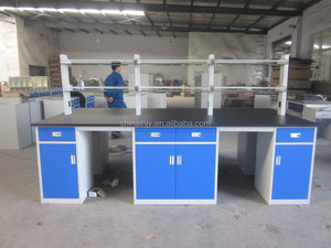 School/universiteit/chemie/wetenschap/biologie lab eiland bank/gemonteerd op de vloer, bank - Product Image 2