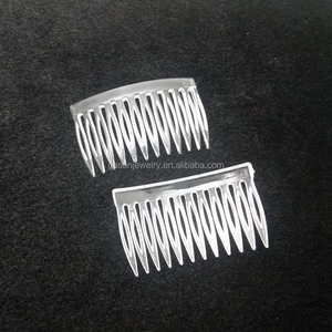 Peines <span class=keywords><strong>de</strong></span> pelo transparentes para <span class=keywords><strong>novia</strong></span>, 15 dientes, <span class=keywords><strong>de</strong></span> plástico, para velo <span class=keywords><strong>de</strong></span> boda, venta al por mayor - Product Image 4