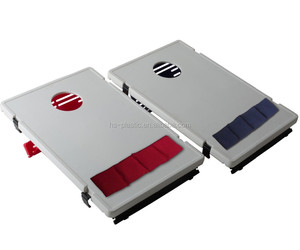 HS 플라스틱 보드 콩 가방 던지기 게임 게임 야외 OEM 로고 프로모션 게임 보드 - Product Image 5