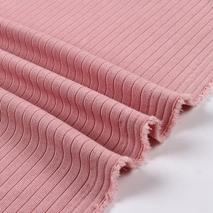 Shandong textiles de microfibra al por mayor personalizado 6x3 poliéster <span class=keywords><strong>tubular</strong></span> costilla tejido de punto - Product Image 1
