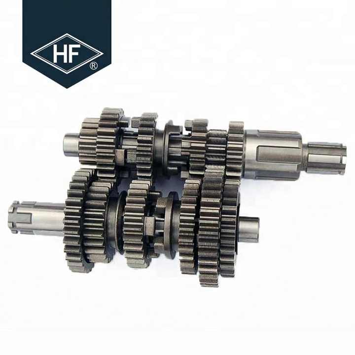 Factory sell Motorcycle Transmission Parts Main and Counter Shaft Gear