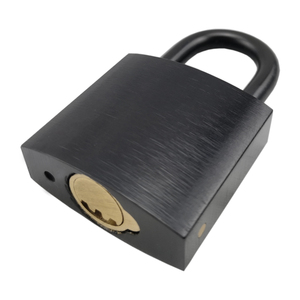 Negro de bloqueo de lujo candado Anti-óxido de aluminio de candado de dormitorio caja de ropa - Product Image 4
