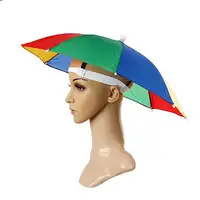 Guarda-chuva de cabeça promocional, guarda-chuva de sol personalizado, promoção de logotipo impresso