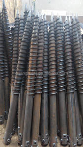 Anclaje de poste de tornillo de tierra galvanizado en caliente de fabricación para proyecto solar - Product Image 3