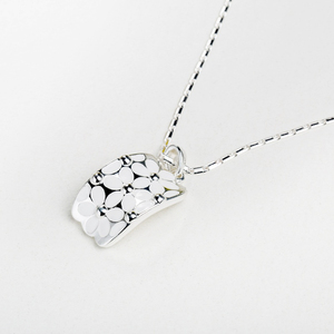 2017 Nuevo diseño blanco collar de arco colgante <span class=keywords><strong>marcasita</strong></span> joyería - Product Image 3