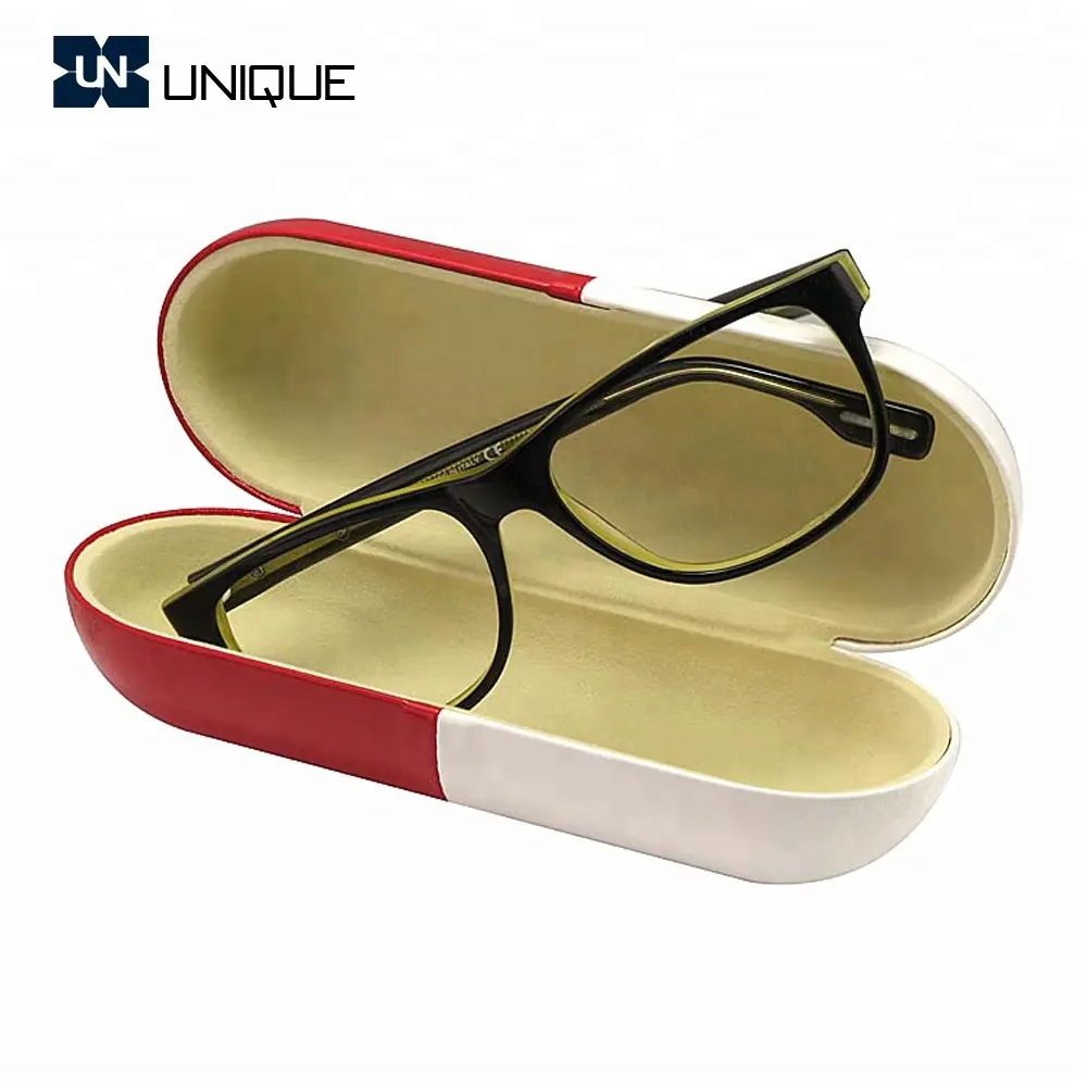 China de moda en forma de cápsula caso cajas de embalaje de accesorios gafas cubre