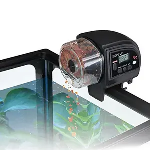 BOYU ZW-82 LED Cibo Per Pesci Alimentatore Automatico Acquario Timer Per Carro Armato di Pesci