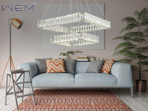 Chaoweiyi — lustre suspendu en cristal pour <span class=keywords><strong>maison</strong></span> <span class=keywords><strong>de</strong></span> poupée, OEM/ODM, résistant aux chocs, luminaire décoratif d'intérieur - Product Image 6