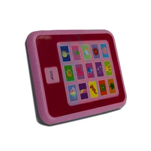 custom sound pad voice box/button box for children learning machine