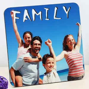 Hot Selling Quality Different Letter Word Types Picture Sublimation Mdf Block Blanks Photo Frame