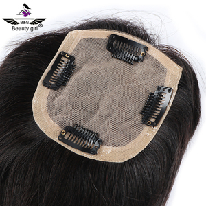 <span class=keywords><strong>Brasileño</strong></span> superior 4x4 humano virginal del pelo indio crudo seda base cierres reventón armadura Dream catchers extensión del pelo - Product Image 2