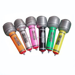Mart đồ chơi cho trẻ em 24cm 35cm đầy màu sắc Inflatable <span class=keywords><strong>Microphone</strong></span> thổi lên Masquerade bên âm nhạc nhạc cụ âm nhạc - Product Image 1