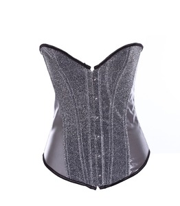 6 colori Raso Disossato Acciaio Underbust Stretto Allacciatura <span class=keywords><strong>Corsetto</strong></span> di Formazione Alla Vita - Product Image 5