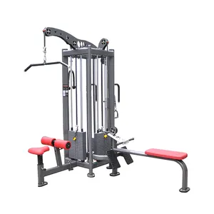 Leekon专业重型健身器材坐式4-多功能站商用Mutli功能健身房机