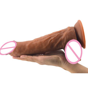 FAAK ร้อนขายส่ง PVC ทางการแพทย์ผลิตภัณฑ์ยางอวัยวะเพศชาย Unisex <span class=keywords><strong>Sex</strong></span> <span class=keywords><strong>Toy</strong></span> Anal Plug Dildo 10นิ้วสำหรับสตรี - Product Image 4