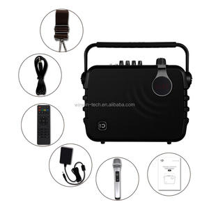SHIDU 60 W Sistema Portatile PA con on-board Microfono Senza Fili e CD/USB del Giocatore di Musica - Product Image 3