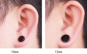 Los hombres <span class=keywords><strong>pendiente</strong></span> imán pendientes no piercing sin dolor no hay agujero <span class=keywords><strong>de</strong></span> succión magnética cool moda stud pendientes costo barato negro - Product Image 6