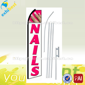 No wind full curve top US advertising <span class=keywords><strong>Banner</strong></span> Fether Swooper Flag tremolo - Product Image 2