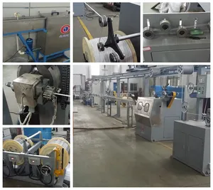 JIACHENG PE יחיד או רב חשמל חוט כבל קו ייצור, Extruding מכונת, כבל שחול קו