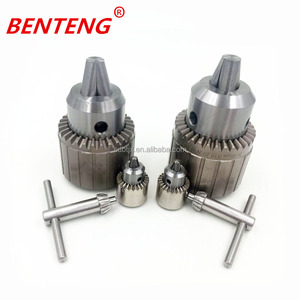 Mandrins de perçage à clé en acier au carbone à 3 mors 6mm 8mm <span class=keywords><strong>10mm</strong></span> 3/8-24UNF - Product Image 6