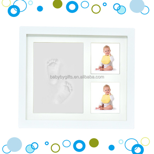BABYBY Produttore hotsale new fashion bambino footprint e handprint/baby photo frame - Product Image 2