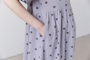 Ropa al por Mayor para Mujeres Coreanas, Vestidos <span class=keywords><strong>de</strong></span> Maternidad Casuales <span class=keywords><strong>de</strong></span> Color <span class=keywords><strong>Rosa</strong></span> - Product Image 6