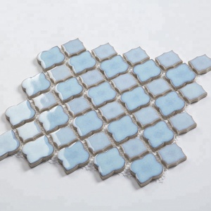 Mavi fener arabesk Modern seramik porselen havuz karosu iç duvar ve daire kullanımı için parke tasarımı ile - Product Image 2