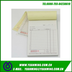 Carnet de factures autocopiantes en deux parties, personnalisation acceptée - Product Image 3
