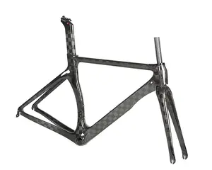 High Cost Performance 46センチメートル/48センチメートル/50センチメートル/52センチメートル/54センチメートル700C Road Bike Frame Carbon FiberためSale