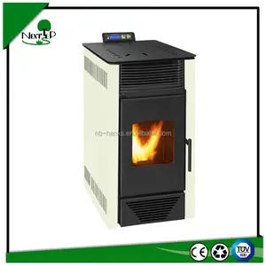 Indour-calentador de Estufa de pellets de madera, superventas, con control remoto