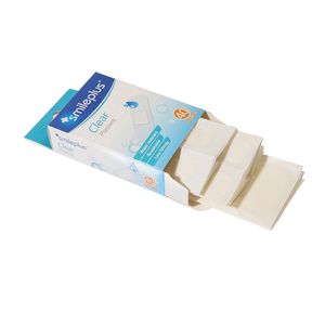 Aiuto di banda biodegradabile traspirante trasparente in tessuto l pe con stampa personalizzata per ferita al naso - Product Image 3