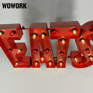 2025 wowork bán chạy nhất LED mở mặt công ty logo cổ điển kênh Bóng đèn thư dấu hiệu chiếu sáng cho cửa hàng phía trước - Product Image 4