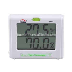 Pantalla LCD de precisión termómetro higrómetro higrómetro del termómetro del <span class=keywords><strong>reloj</strong></span> - Product Image 1