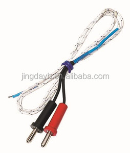 K 타입 접촉 온도 감지기 멀티미터 테스트 프로브 케이블 바나나 플러그 WRN-01A - Product Image 5