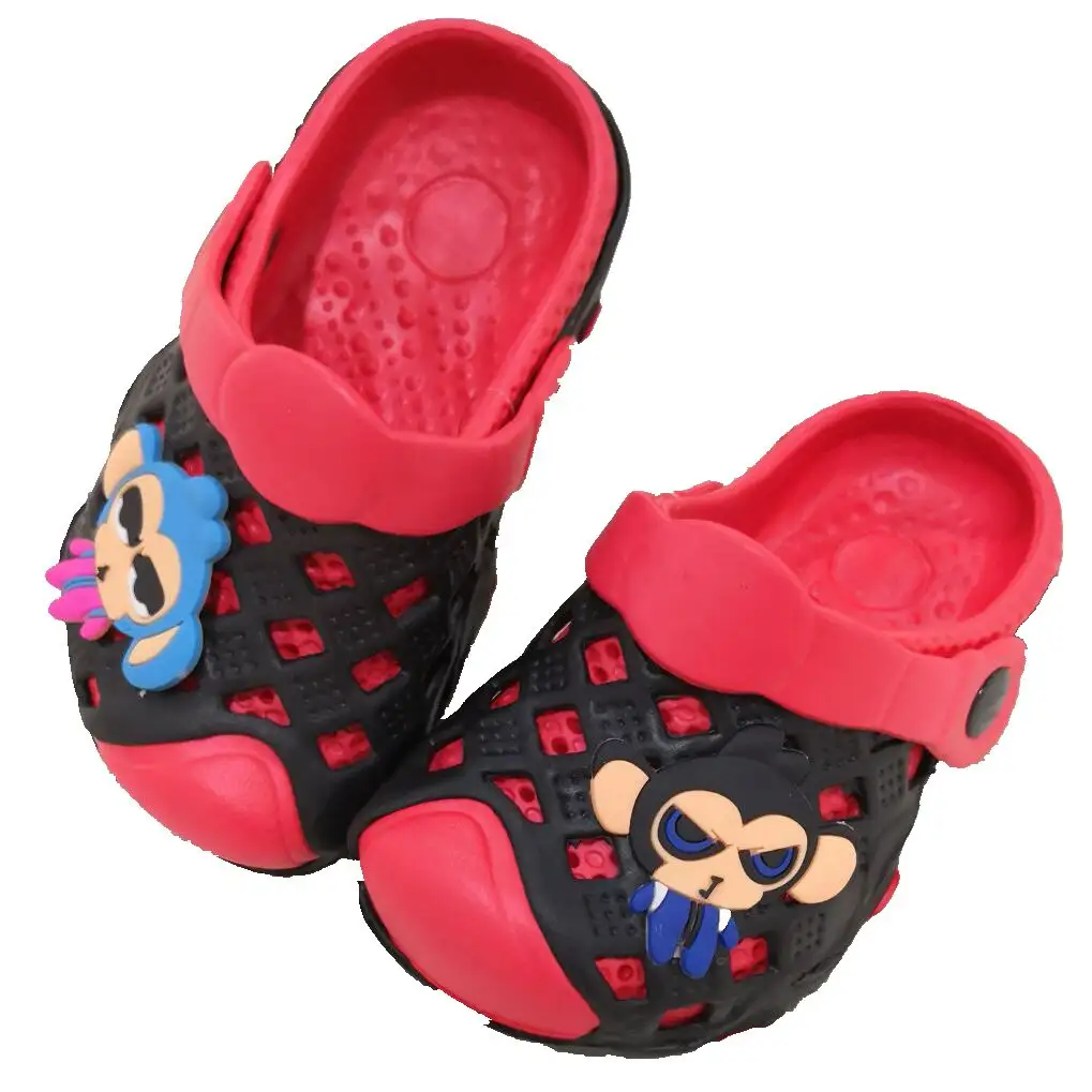 Wholesale Anti Slip EVA Clogs Shoes Kids Foam Clogs Cartoon Plastic Clogs Shoes Sandals Size 18~35#