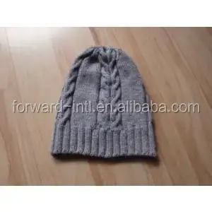 2014 OEM Design Long Slouchy Fashion Men Knit Hat